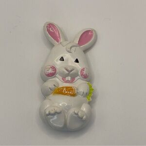 Avon Fragrance Glacé or Lipstick Pin Or Pendant. Easter Bunny Rabbit Vintage